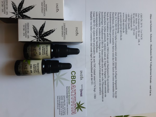 Indica Cosmetics Mund Öl 20%